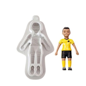 Moule en silicone TangChu pour chaussures de footballeur, décoration de gâteau au chocolat, modèle de fondant DIY - Product Image 3