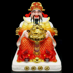 Statua <span class=keywords><strong>di</strong></span> Buddha <span class=keywords><strong>in</strong></span> <span class=keywords><strong>Marmo</strong></span>, Decorazione per la Casa, Ornamento <span class=keywords><strong>in</strong></span> <span class=keywords><strong>Resina</strong></span>, Dio Cinese della Ricchezza, Statuette <span class=keywords><strong>di</strong></span> Buddha Feng Shui, Figurine <span class=keywords><strong>di</strong></span> Buddha Ridente - Product Image 4