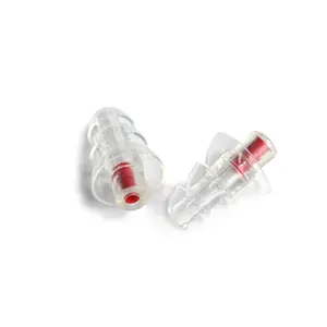 High Fidelity Factory Sell Musician Ear Plugs Plush Silicone Christmas Tree Shape Design Comfortable Earplugs