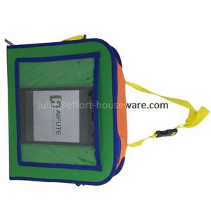 Portable pliable multi-usages sac à outils enfants Snack jouer activité organisateur plateau siège de voiture <span class=keywords><strong>avion</strong></span> voyage plastique métal cuir - Product Image 5