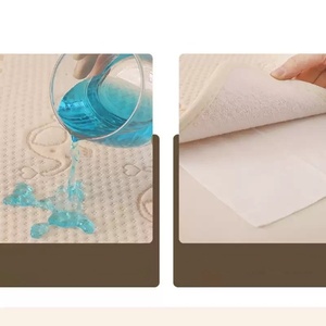 <span class=keywords><strong>Matelas</strong></span> à <span class=keywords><strong>langer</strong></span> respirant pour bébé, surface en coton, protection de <span class=keywords><strong>matelas</strong></span> réutilisable et anti-fuite pour tout-petits, soins menstruels - Product Image 5
