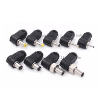 Adaptateur de prise mâle DC Power 90 degrés mâle 5.5x2.1mm/5,5x2.5mm/4.8x1.7mm/4.0x1.7mm/3.5x1.3mm/2,5x0.7mm/2.0x0.6mm/3.5x1.1mm