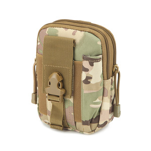 Sac de ceinture camouflage OEM noir, pochette tactique, sac de ceinture de téléphone, vente en gros, Logo personnalisé, boucle de ceinture, pochette de téléphone pour hommes, sac de ceinture pour le sport - Product Image 5