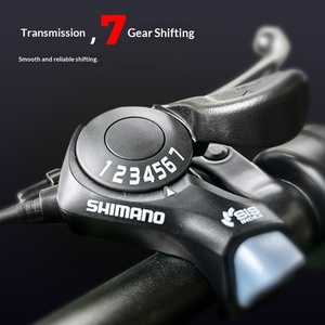 Vélo électrique à pneus gras de 20 pouces, pliable, 7 vitesses, pour les trajets en ville, les aventures sur sentier, vélo électrique pliable, vélo électrique à pneus gras - Product Image 6