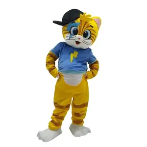Funtoys Tv&Movie Custom Made Cat Mascot Costume Party Cartoon Character Cats High Quality Animal Halloween For Adult