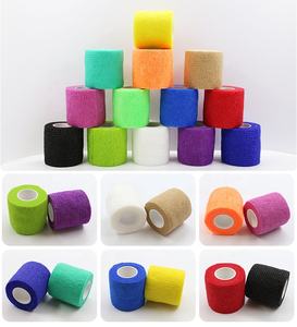 1 pulgada * 5 yardas autoadhesivo transpirable Atlético deporte vendaje <span class=keywords><strong>muñeca</strong></span> cinta para tobillo rodilla esguinces - Product Image 2