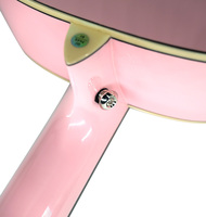 Gitar Akustik Pink 41 Inch 6 Senar Dreadnought Cutaway Solid Top Gloss Finish Untuk Pemula Siswa Latihan Panggung
