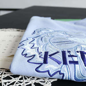 Broderie coton épais T-shirts Streetwear décontracté Animation hommes blanc blanc surdimensionné personnalisé impression numérique T-shirts - Product Image 2