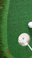 Tapis de golf miniature portable pour l'intérieur et l'extérieur, tapis d'entraînement au golf pour la maison et le bureau