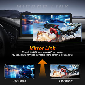 12.3 Inch Màn Hình Phổ Autoradio Xe Đài Phát Thanh Siêu Mỏng Xe Stereo Xe Chơi Và Android Tự Động - Product Image 5