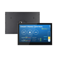 Portworld - Sistema de Monitoreo Inteligente para el Hogar con Pantalla IPS de 11.6 Pulgadas, Panel de Control Táctil Empotrado en Pared YC-SM116P con RS485 PoE para Sistema de Seguridad