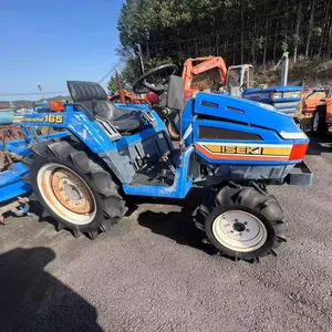 Tractores agrícolas usados originales de Japón ISEKI 165 se envían desde el puerto de Japón a la venta