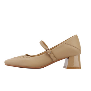 Chaussures à talons hauts pour femmes, chaussures Mary Jane pour filles, sandales à talons, escarpins professionnels pour femmes, chaussures de cérémonie pour femmes d'affaires, chaussures de mariage et de défilé - Product Image 1