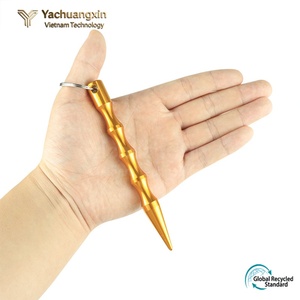 Llavero Multifuncional para Camping, Antimolestias, Antilobos, Táctico, Ligero, en Forma de Bolígrafo, de Aleación de Aluminio, para Mujer - Product Image 6