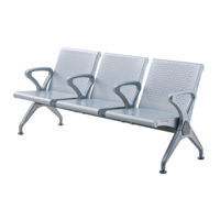 FOSHAN Chaise d'attente en fer 3 places pour fournisseur Waiting Ahair pour aéroport