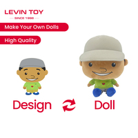 Poupées en Peluche Personnalisées, Jolies et Douces, Faible QMC, 20 cm, Peluches Kpop Faites à la Main, Style Dessin Animé