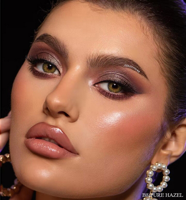 Красота глаз чистые лещины цветные контактные линзы свежий цвет новый вид косметические контактные линзы