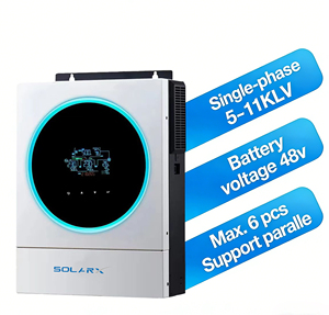 4KW 5KW 6KW 10KW Onduleur Solaire Hybride Monophasé WIFI MPPT 50HZ AC 48VDC Onde Sinusoïdale Pure <span class=keywords><strong>lg</strong></span> climatiseurs Onduleur - Product Image 6
