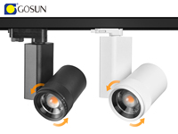 Lumière moderne de voie de Dimmable 42W de contrôle intelligent sans fil zoomable de 15-60 degrés pour l'éclairage de musée