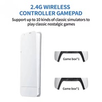 NKIWI M15 Console de Jeu Rétro Classique Sortie 4K HD, Clé de Jeu Vidéo avec Plus de 20 Émulateurs et Plus de 20000 Jeux Pris en Charge