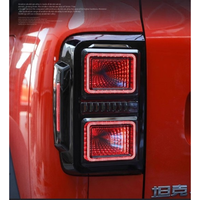 Feux arrière à LED étoilés, neufs et améliorés, en ABS noir, adaptés aux accessoires GWM Tank 300