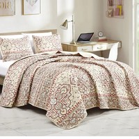 Ensemble de couvre-lit 3 pièces en tissu