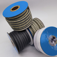 Joint flottant PTFE matériel glande emballage corde métallique joint mécanique pour pompes
