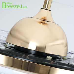 พัดลมเพดานไฟ LED อัจฉริยะทันสมัยสีขาวคุณภาพสูงสำหรับรีโมทคอนโทรลบลูทูธแบบดั้งเดิมสำหรับใช้ในครัวเรือนห้องน้ำ - Product Image 4