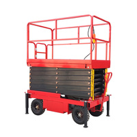 Table élévatrice à ciseaux pour le levage de marchandises en entrepôt, équipement de chargement vertical industriel fixe, matériel de manutention robuste