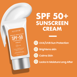 Private Label <span class=keywords><strong>Spf</strong></span> <span class=keywords><strong>50</strong></span> Sunblock <span class=keywords><strong>crema</strong></span> solare idratante proteggi la pelle sbiancante <span class=keywords><strong>crema</strong></span> solare biologica per il <span class=keywords><strong>viso</strong></span> - Product Image 2