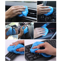 Nettoyeur à colle multifonction pour clavier d'ordinateur portable, Gel de poussière, éponge Super propre, pour sortie d'air d'aération