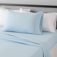 Ensemble de draps en coton pur de haute qualité, taille Queen, linge de lit pour la maison, satiné, 600TC, coton égyptien