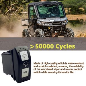 Interruptor Basculante Estilo Carling de 12/24 Voltios, Interruptor Basculante LED de 7 Pines ON-ON-OFF para Barco, Interruptor Basculante para Limpiaparabrisas para <span class=keywords><strong>Can</strong></span>-Am - Product Image 5