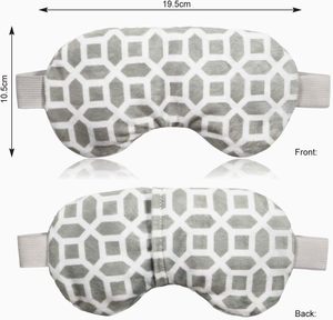 Masque oculaire chauffant/givrant 2-en-1, masque oculaire à chaleur humide, lavande et graines de lin, coussin pour les sinus, micro-ondable, pour les yeux secs, les styes, les douleurs sinusales et les maux de tête - Product Image 6