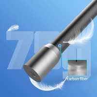 Perche d'extension 1/4 pour trépied, perche à selfie, support de casque, bras d'extension, adaptateur de trépied pour GoPro 13 Insta360 Action Bracket