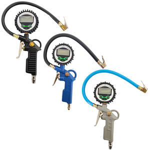 เครื่องวัดความดันลมยางรถยนต์แบบดิจิตอล ความแม่นยำสูง พร้อมปืนเติมลม - Product Image 1