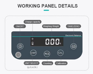प्रयोगशाला उपकरण 0.01g उच्च परिशुद्धता विश्लेषणात्मक संतुलन धातु निर्माण के साथ इलेक्ट्रॉनिक प्रयोगशाला पैमाने - Product Image 3