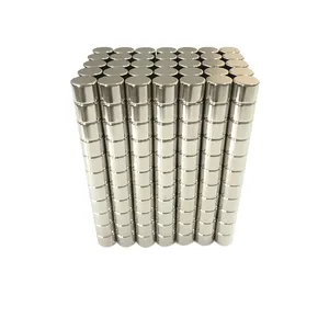 China Supplier Rare Earth Customized Magnet Permanent NdFeB Cylinder Neodymium Magnet for Sale