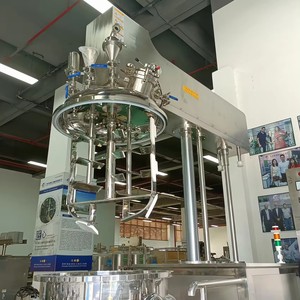 Industrial Double Jacket Vacuum Mixer Tank Stainless Steel High Shear Pump Homogenizer Mixing Equipment - Product Image 4