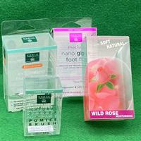 Soins de la peau cosmétique PET PVC PP Boîte d'emballage en plastique Ensemble rajeunissant imprimé personnalisé Boîte en acétate Boîte d'emballage en plastique pour la vente au détail