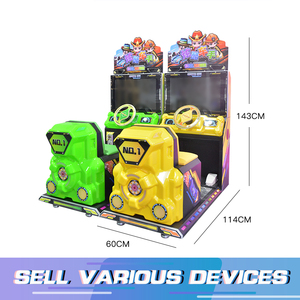เครื่องเกมแข่งรถหยอดเหรียญยอดฮิตสำหรับเด็ก รุ่น Cool Car Driver - Product Image 5