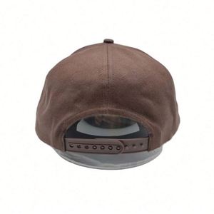 Gorras Personalizadas Sin Estructura con Logotipo Bordado, Gorras de 5 Paneles de Algodón con Cierre a Presión - Product Image 5