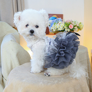 Vestido de Princesa para Perros Pequeños, Falda de Ballet, Poliéster, Traje para las Cuatro Estaciones - Product Image 1