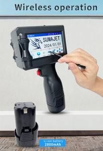 Functionele draagbare inkjetprinter op batterijen voor het printen van labels, datumcodering, batchcodering, kartonnen buitenverpakkingen en dozen - Product Image 4