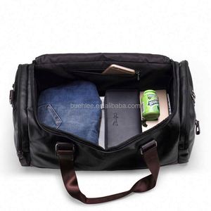 Échantillon Gratuit : Sac de Sport Imperméable Personnalisable avec Logo, Sac de Voyage Rembourré, Sac de Week-end Uni, Sac de Gym - Product Image 3