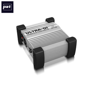 <span class=keywords><strong>Behringer</strong></span> DI100 - Boîtier DI actif 1 canal en aluminium avec entrée TRS et sortie mono pour systèmes PA, équipement audio, microphones et scène - Product Image 1