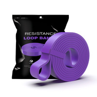 Banda de Resistencia de Látex Natural con Logotipo Personalizado, para Ejercicios en Casa, para Desarrollo Muscular