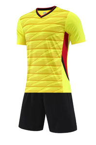 Maillot de football personnalisé par sublimation pour homme, blanc, col en V, manches courtes, anti-transpiration, tenue d'équipe toutes saisons - Product Image 5