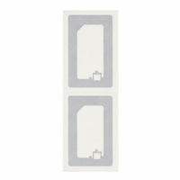 Étiquette intelligente RFID UHF 860-960 MHz passive autocollante ISO18000-6C pour la logistique d'inventaire et les vêtements