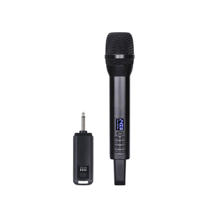 Portable 2.4G Rechargeable Single Channel Wireless Dynamic Handheld Microphone System for <b>Singing</b> - Product Image 1